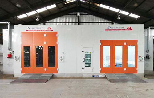 Cabine de peinture sur mesures