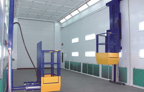 Nacelle de travail, plateforme élévatrice pour cabine de peinture
