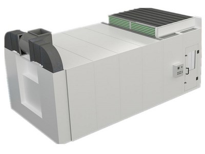 Type de ventilateur : Ventilateur centrifuge à double aspiration, moteur extérieur