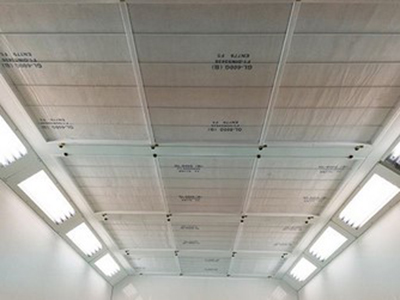 Plafond filtrant (sur toute la surface)