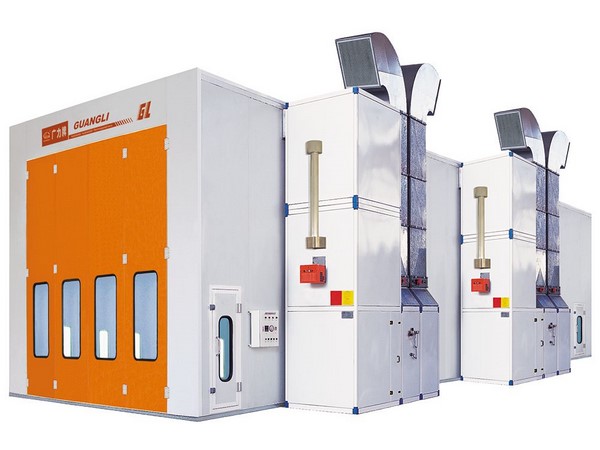 Cabine de peinture pour poids lourds & grandes machines