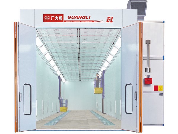 Cabine de peinture pour poids lourds & grandes machines