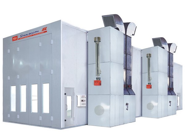 Cabine de peinture pour poids lourds & grandes machines