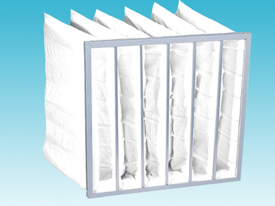 Filtre à poche pour cabine de pulvérisation