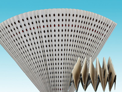 Papier filtre pour cabine de pulvérisation