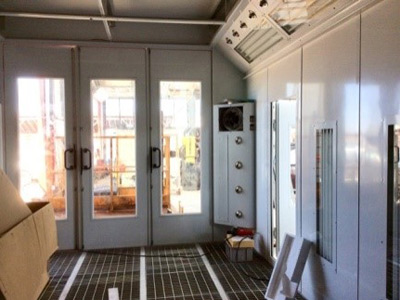 Cabine de pulvérisation sur mesure en France