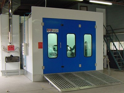 Cabine de peinture pour le client New Zélandais