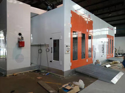 Cabine de peinture au pistolet en Nouvelle-Zélande