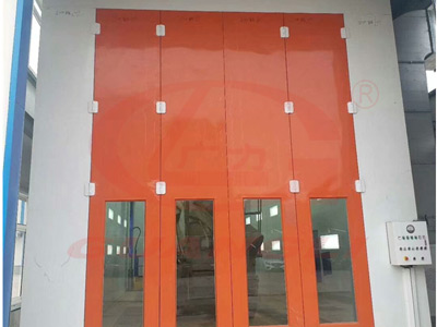 Cabine de peinture pour camions en Australie